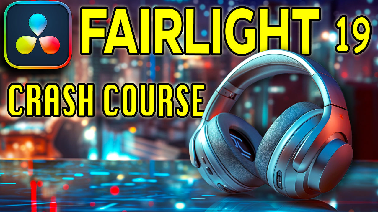 DaVinci Resolve 19 FAIRLIGHT Crash Course Files - FREE