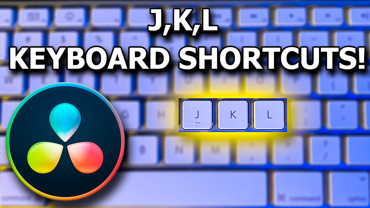 J-K-L Keyboard Shortcut Guide for DaVinci Resolve! *FREE*